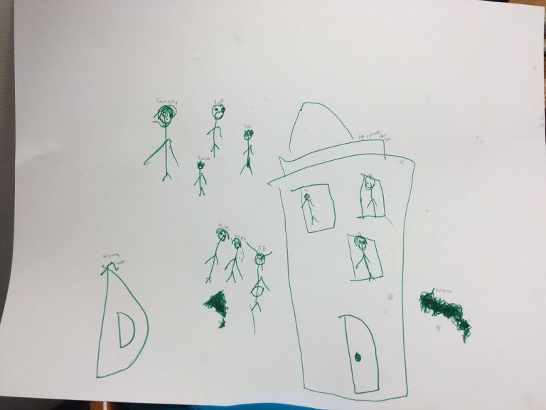 jumping out of a window "